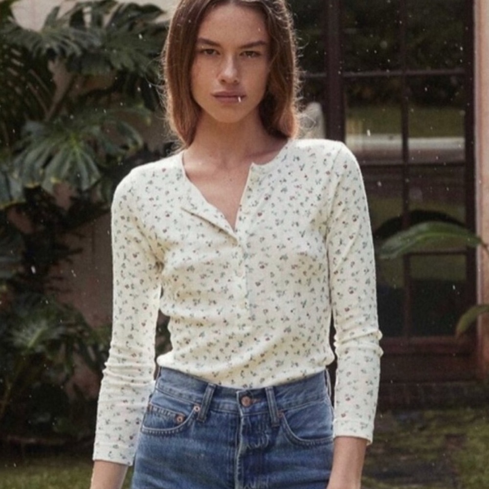 DÔEN Paola Tee in Wildflower, M